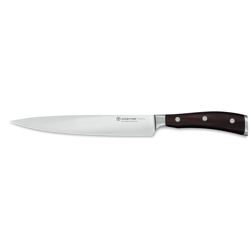 Wusthof Ikon Blackwood - 8" Carving Knife