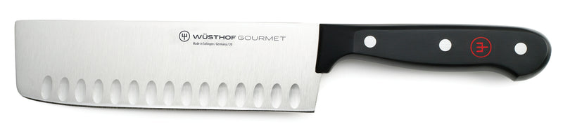 Wusthof Gourmet - 7" Nakiri Knife w/Hollow Edge- Personalized Engraving Available