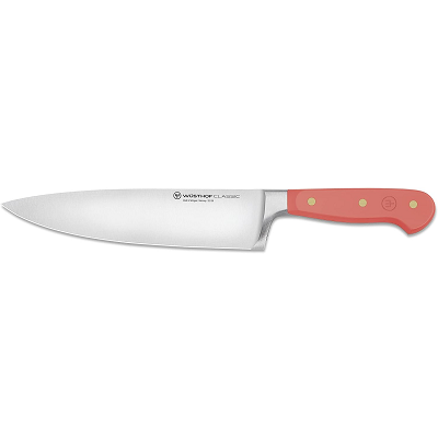 Wusthof Classic Coral Peach - 8" Chef's Knife- Personalized Engraving Available