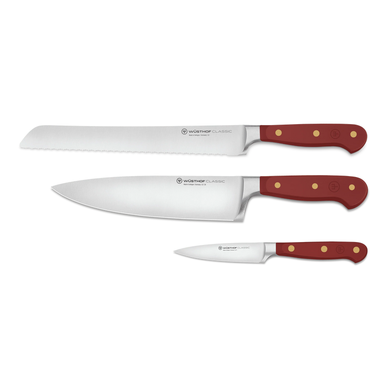 Wusthof Classic Tasty Sumac - 3 Pc. Essential Knife Set