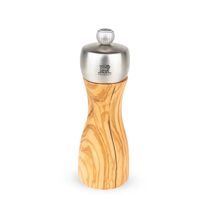 Peugeot Fidji Olive Wood Salt Mill - 15cm/6"