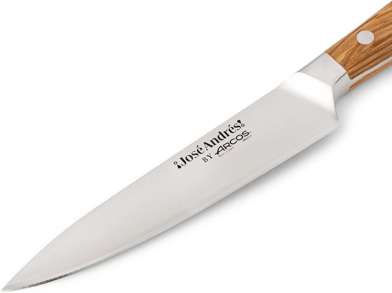Arcos José Andrés Series - 6" Chef's Knife, Holm Oak Handle