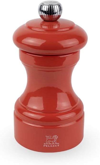 Peugeot BistroTerracotta Lacquer Salt Mill - 10cm/4"