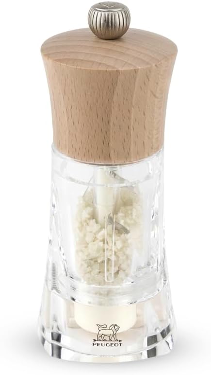 Peugeot Oleron Wet Sea Zirlion Acrylic/Natural Salt Mill - 22cm/9"