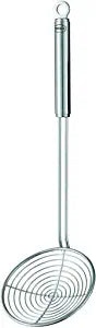 Rosle Stainless Steel Round Handle Wire Skimmer - 4.7"
