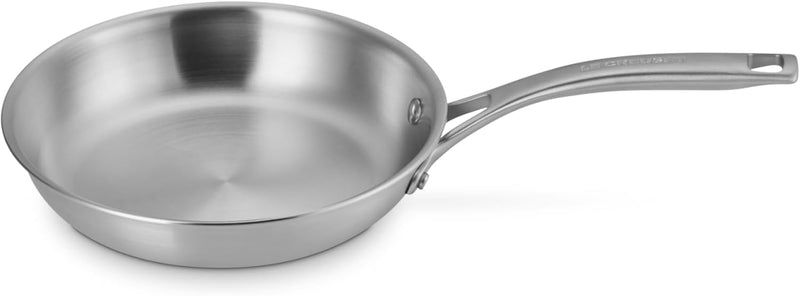 Le Creuset 8" Essential Stainless Steel Shallow Round Fry Pan