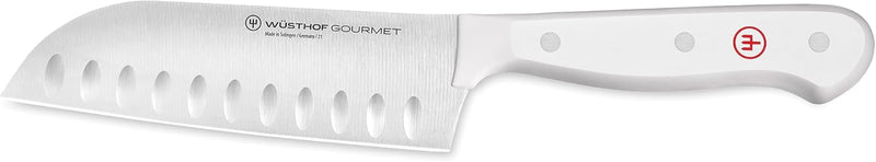 Wusthof Gourmet White - 5" Santoku Knife w/Hollow Edge