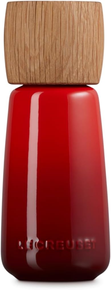 Le Creuset 7" Stoneware Alphine Salt Mill - Cerise