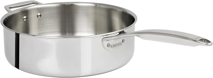 Cristel Castel'Pro Ultraply - 5.5 Qt. Saute Pan
