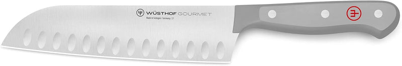 Wusthof Gourmet Grey - 7" Santoku Knife w/Hollow Edge