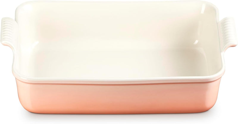 Le Creuset 6 3/4 Qt. Heritage Deep Rectangular Lasagna Dish - Peche