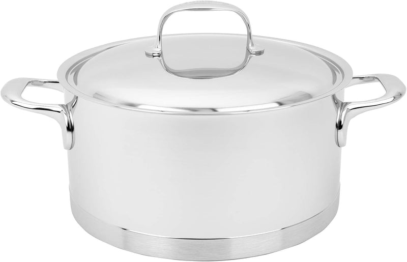 Demeyere Atlantis - 5.5 Qt. Stainless Steel Casserole/Saucepot w/Lid