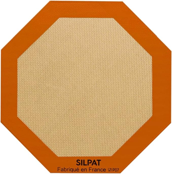 Silpat Octogonal Microwave Size Baking Mat - 10 1/4"