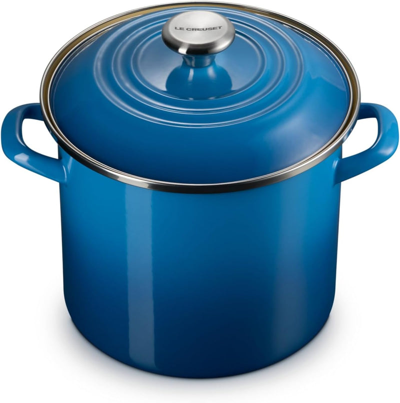 Le Creuset 8 Qt. Traditional Stockpot w/SS Knob - Marseille