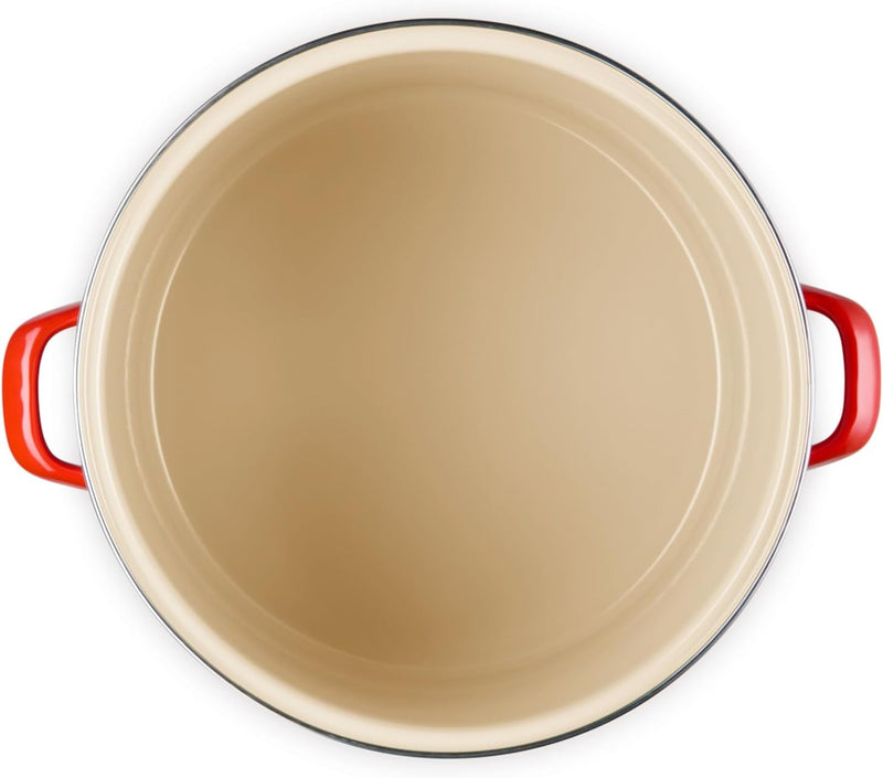 Le Creuset 16 Qt. Traditional Stockpot w/SS Knob - Cerise