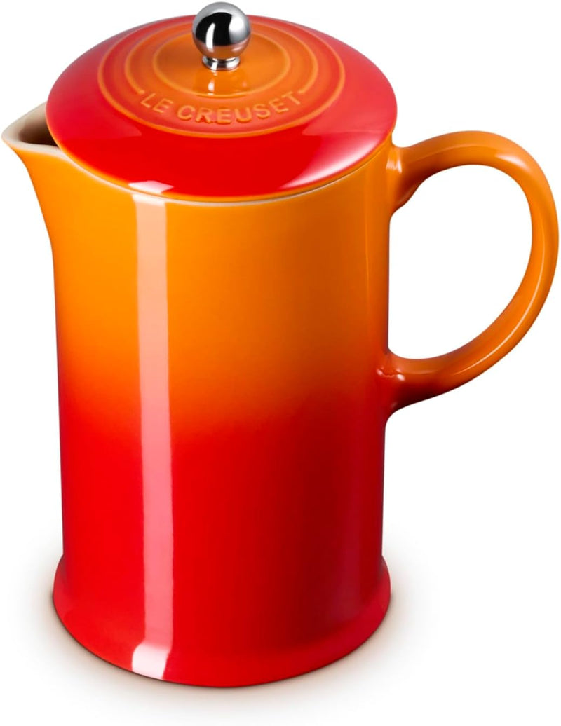 Le Creuset 34 oz. French Press - Flame
