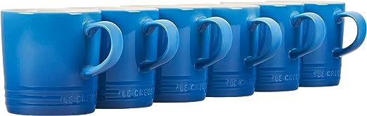 Le Creuset Set of 6 - 12 oz. London Mugs - Marseille