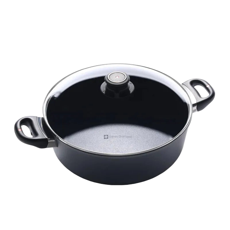 Swiss Diamond - 12.5" HD Nonstick Braiser w/Lid