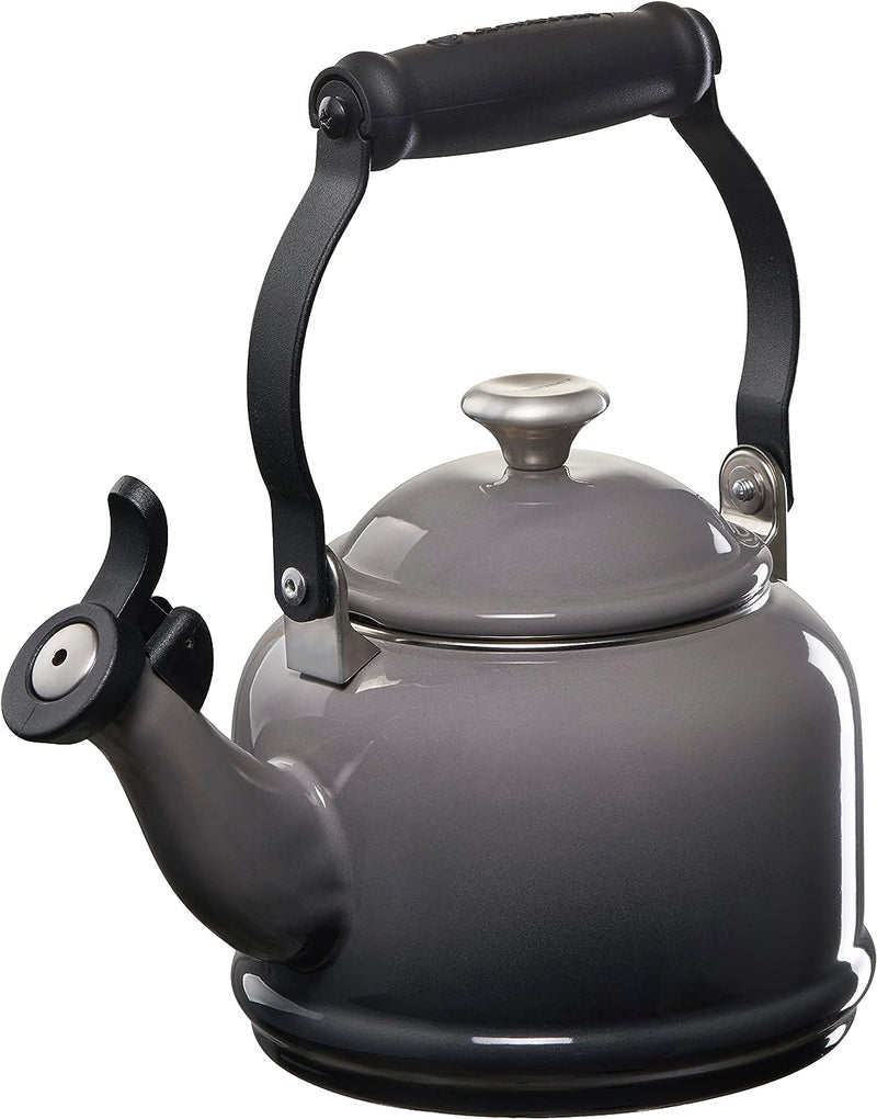 Le Creuset 1 1/4 Qt. Demi Kettle w/Stainless Steel Knob - Oyster