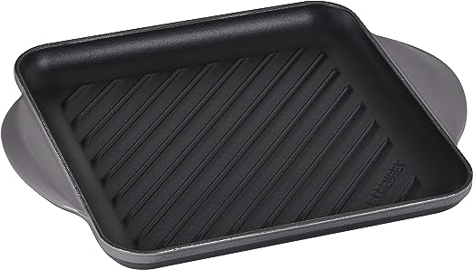 Le Creuset 9 1/2" Square Grill Pan - Oyster