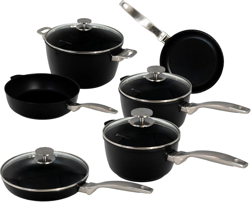 Swiss Diamond - 10 Pc. CHD Nonstick Complete Kitchen Set