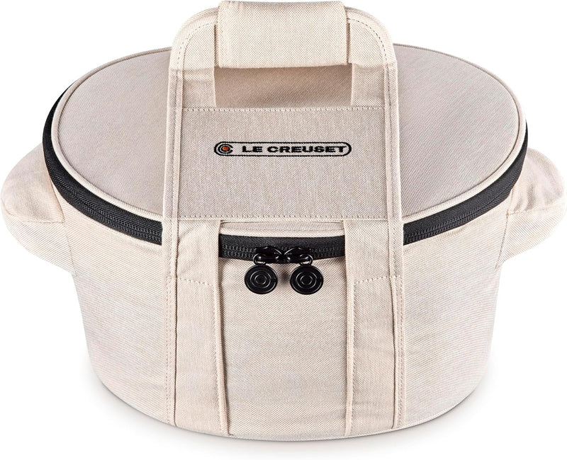 Le Creuset Large Round Dutch Oven Tote Bag - Ecru