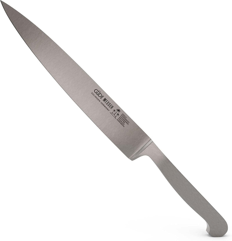 Güde Kappa Series - 8" Forged Ham Knife, Stainless Steel Handle