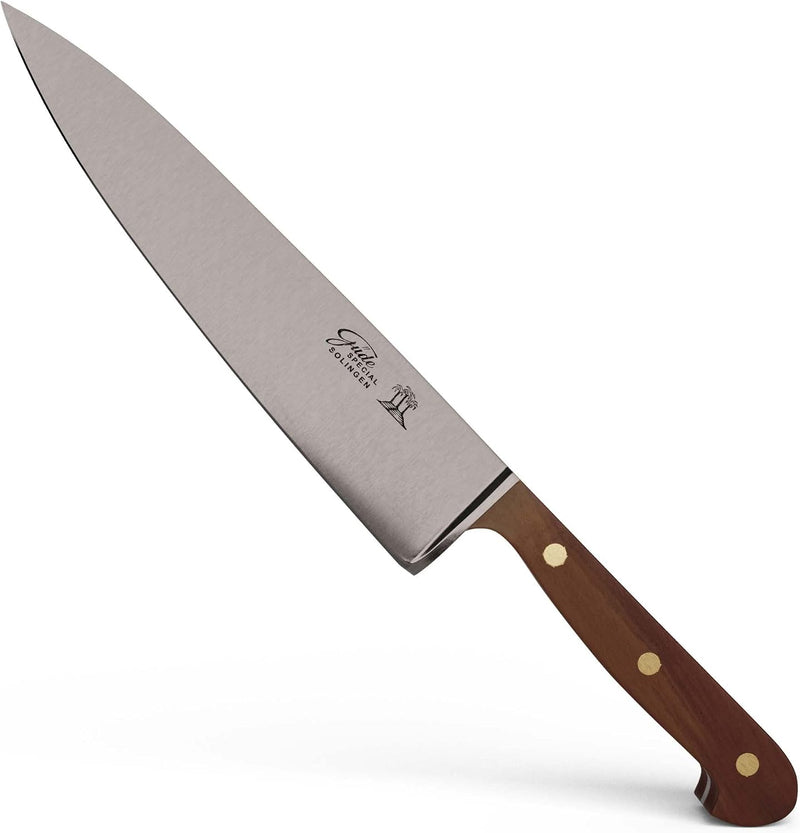 Güde Karl Güde Series - 8" Forged Chef's Knife, Plum Wood Handle
