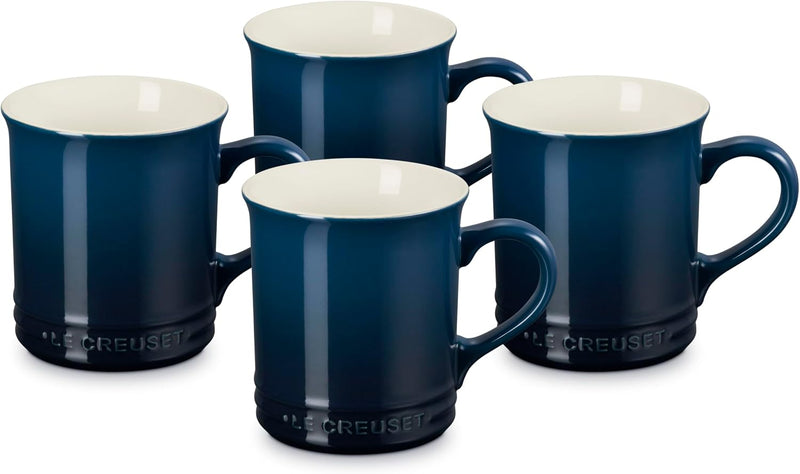 Le Creuset Set of 4 - 14 oz. Vancouver Mugs - Nuit