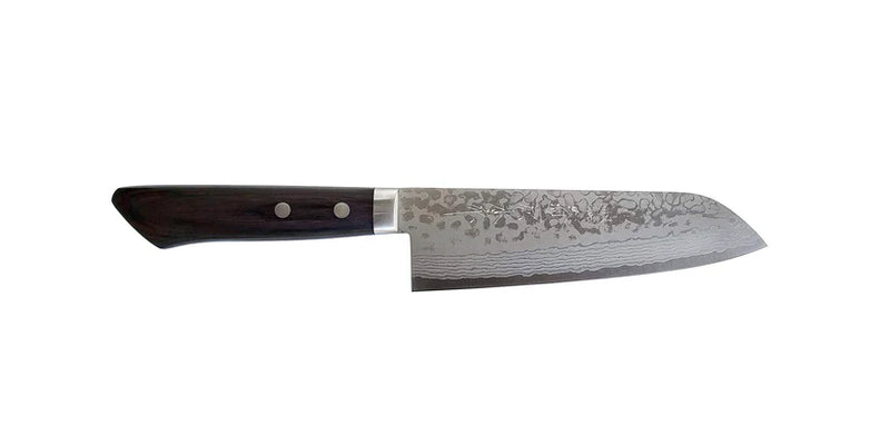 Kikuichi SUMI Series 17-Layer Damascus - 6.5" Santoku Knife