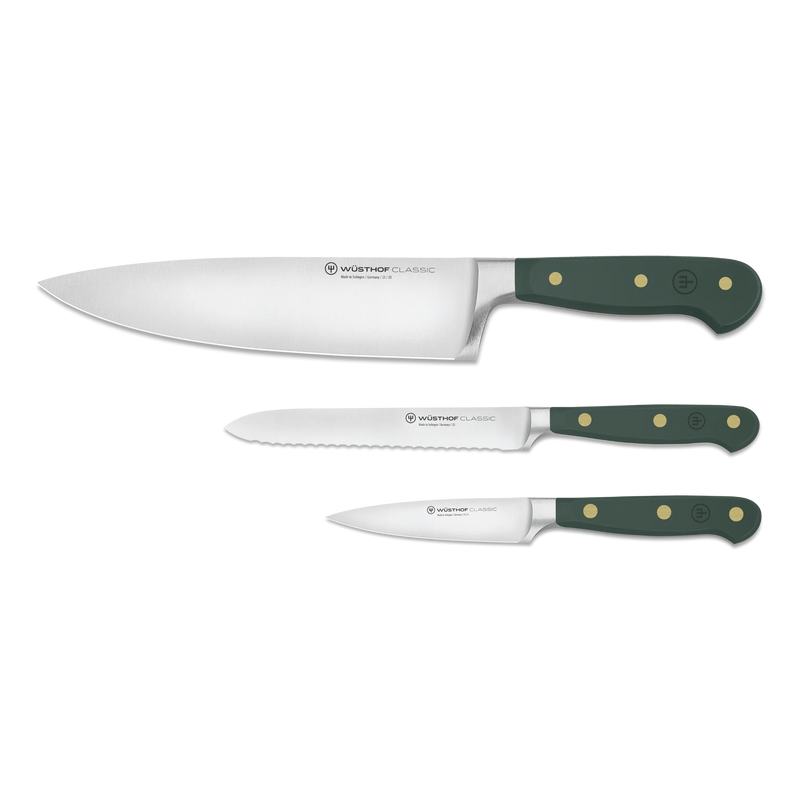Wusthof Classic Fresh Rosemary - 3 Pc. Utility Knife Set