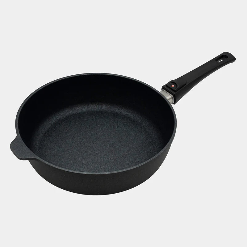 Swiss Diamond - 4.3 Qt. XD Nonstick Induction Saute Pan w/Detachable Handle