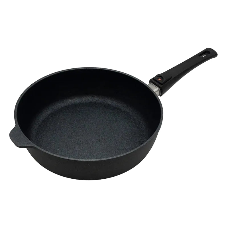 Swiss Diamond - 4.3 Qt. XD+ Diamond Nonstick Induction Saute Pan w/Detachable Handle