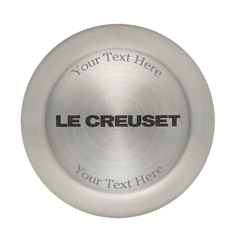 Le Creuset Signature Knob - Large - Personalized Engraving and Color Options Available