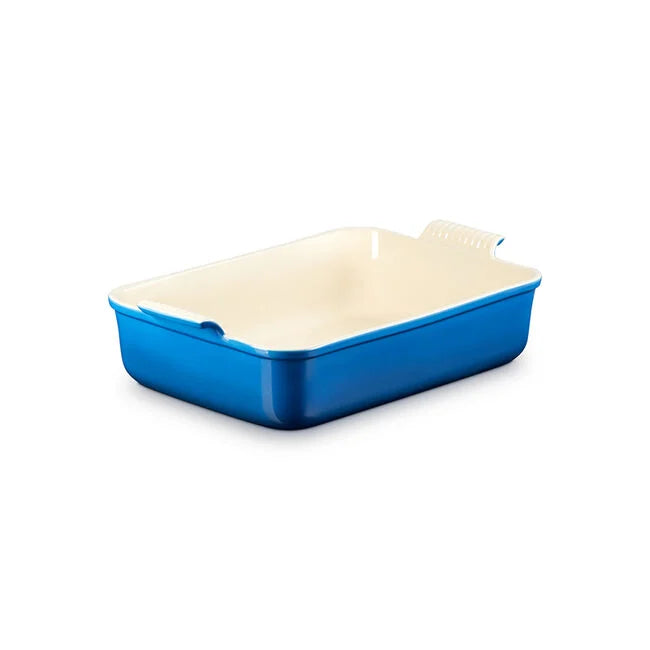 Le Creuset 6 3/4 Qt. Heritage Deep Rectangular Lasagna Dish - Marseille