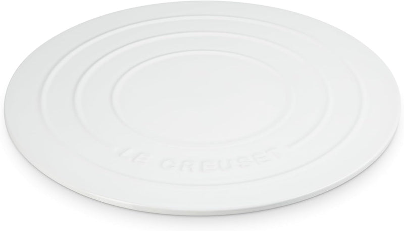 Le Creuset 15" Round Pizza Stone - White