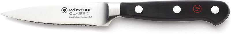 Wusthof Classic - 3 1/2" Full Serrated Paring Knife