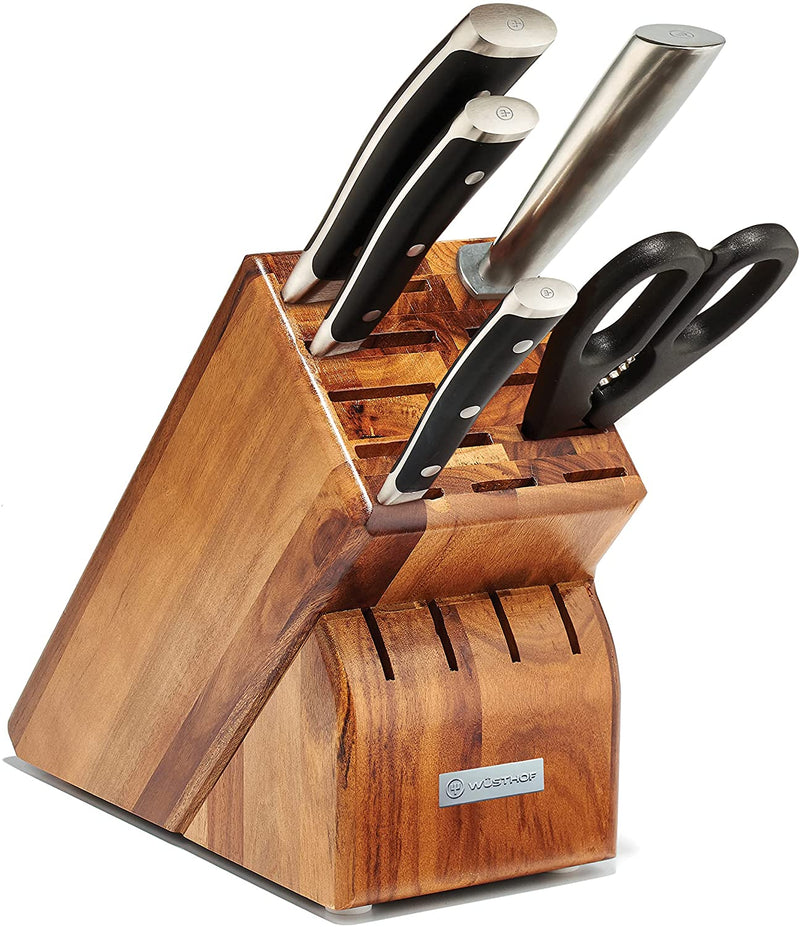 Wusthof Classic Ikon - 6 Pc. Starter Knife Block Set, Acacia