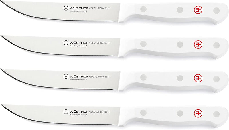Wusthof Gourmet White - 4 Pc. Steak Knife Set