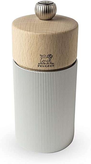 Peugeo Line Natural Beech Wood Pepper Mill - 12cm/5"
