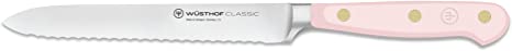 Wusthof Classic Pink Himalayan Salt - 5" Serrated Utility Knife