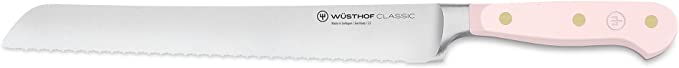 Wusthof Classic Pink Himalayan Salt - 9" Double Serrated Bread Knife