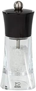 Peugeot Molene Salt Mill Acrylic Black - 14cm/5"