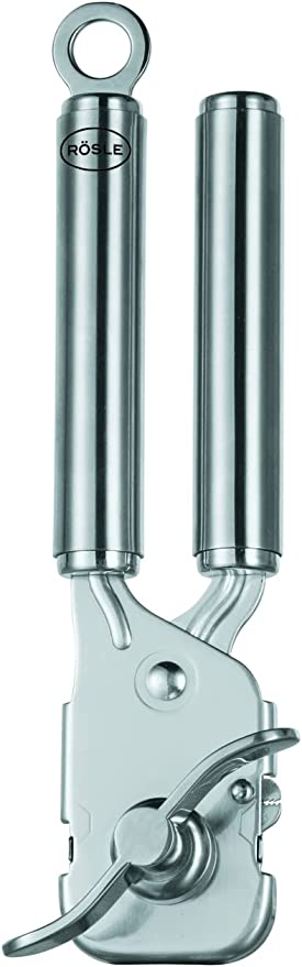 Rosle Stainless Steel Can Opener with Pliers Grip - 7"