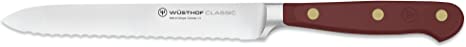 Wusthof Classic Tasty Sumac - 5" Serrated Utility Knife- Personalized Engraving Available
