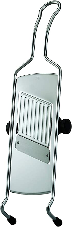 Rosle Stainless Steel Adjustable Food Slicer w/Wire Handle