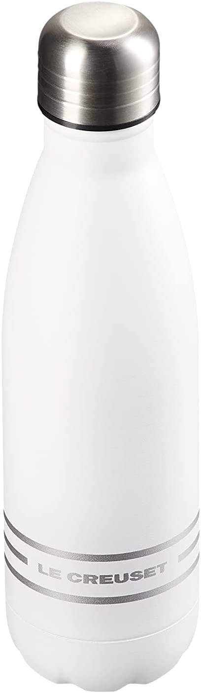 Le Creuset 17 oz. Stainless Steel Hydration Bottle  - Matte Cotton