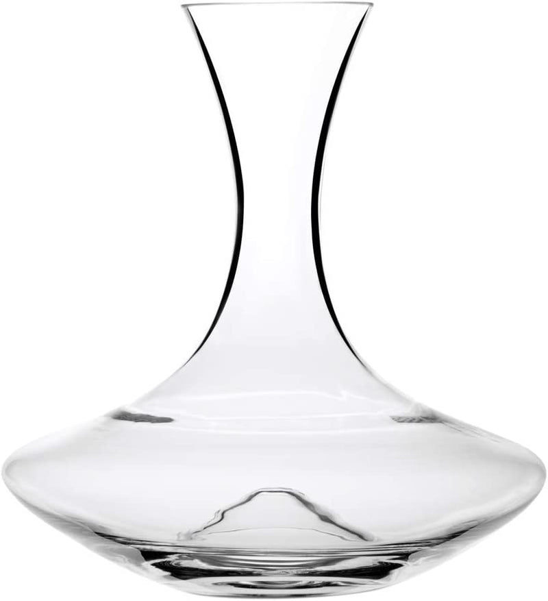 Peugeot Bouquet Mouth Blown Glass Carafe, Clear