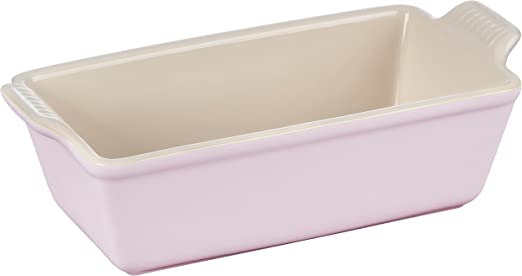 Le Creuset 9" x 5" x 3" (1 1/2 Qt./1 lb.) Heritage Loaf Pan - Shallot