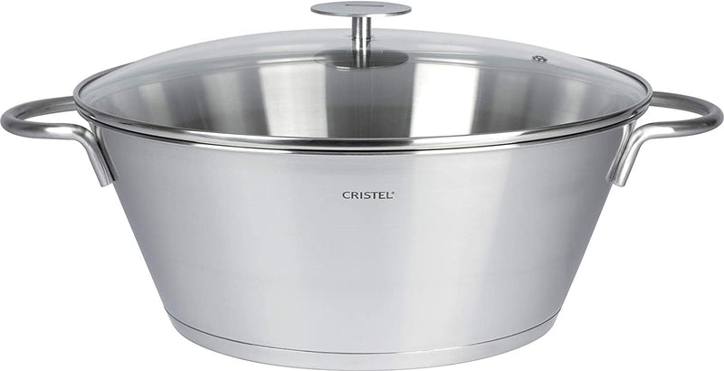 Cristel 3-Ply Stainless Steel - 13.5" Preserve Pan